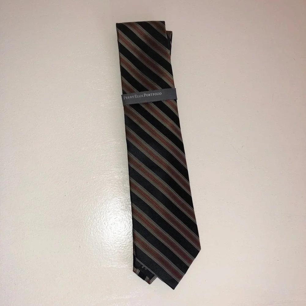perry ellis Silk‎ Tie NWT